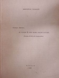 Besenyi Sándor - Az eleven és holt munka dialektikájáról [antikvár]