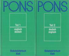 Roland Breitsprecher, Peter Terrell, Wendy V. A. Morris, Veronika Calderwood-Schnorr - PONS-Globalwörterbuch Englisch-Deutsch, Deutsch-Englisch I-II. [antikvár]