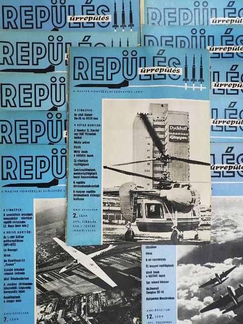 Dr. Vajda Pál - Repülés-űrrepülés 1971. (nem teljes évfolyam) [antikvár]
