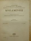 Szakács Sándor - A Magyar Tudományos Akadémia Filozófiai és Történettudományi Osztályának közleményei 1975/2-3. [antikvár]