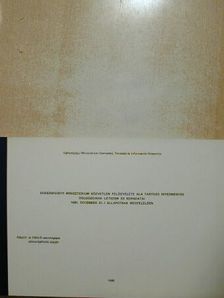 Egészségügyi Minisztérium közvetlen felügyelete alá tartozó intézmények dolgozóinak létszáma és [antikvár]