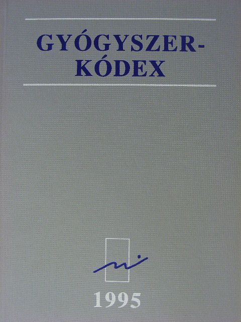 Dr. Ágoston Gabriella - Gyógyszerkódex '95 [antikvár]