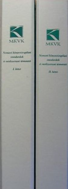 Nemzeti Könyvvizsgálati Standardok és módszertani útmutató I-II. [antikvár]
