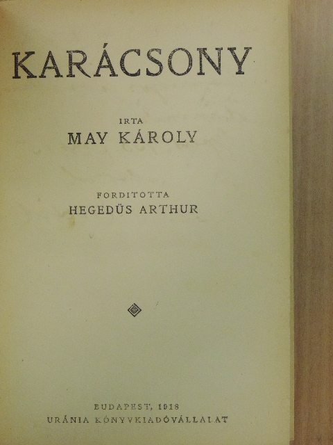 May Károly - Karácsony [antikvár]