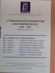 Szekeres András - A Társadalomtudományok Magyarországon 1990-2001 konferencia-sorozat [antikvár]