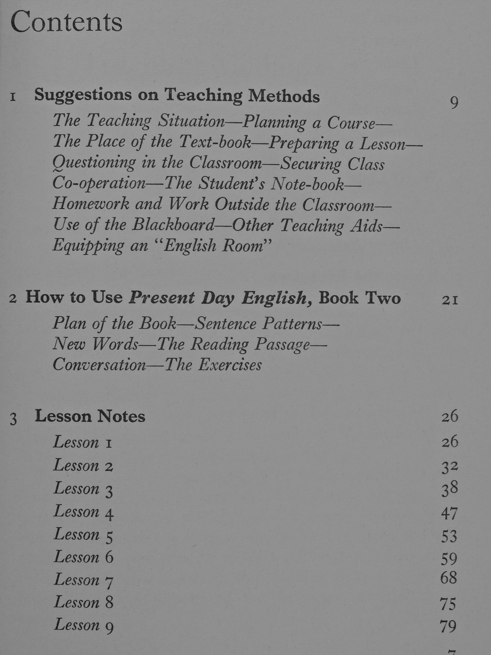 E. Frank Candlin - Present Day English for Foreign Students Teachers Book 2. [antikvár]