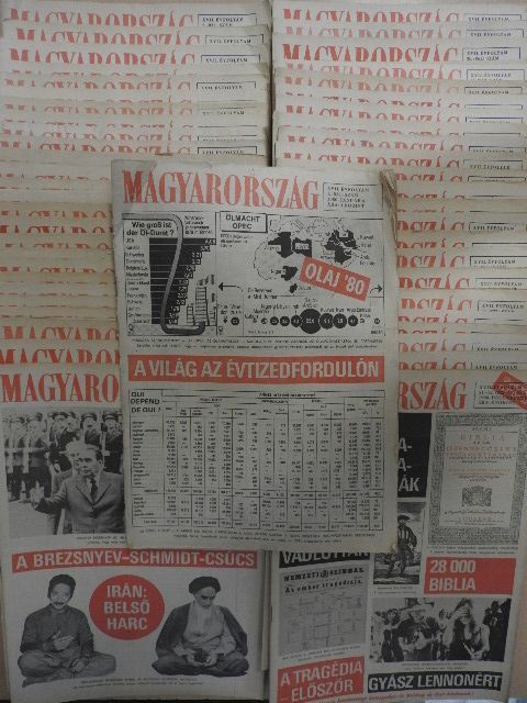 Balabán Péter - Magyarország 1980. (nem teljes évfolyam) [antikvár]