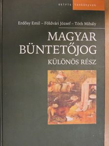 Erdősy Emil - Magyar büntetőjog [antikvár]