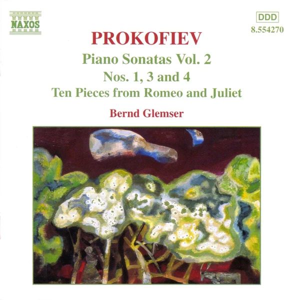 PROKOFIEV - PIANO SONATAS NO.1,3,4 CD BERND GLEMSER