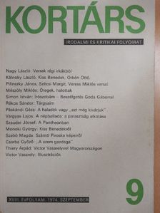 Csorba Győző - Kortárs 1974. szeptember [antikvár]