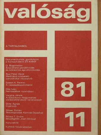 Ahmed Fouad Negm - Valóság 1981. november [antikvár]