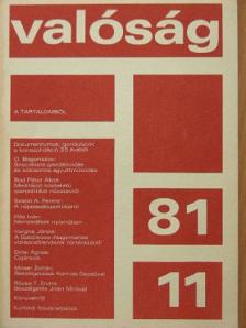 Ahmed Fouad Negm - Valóság 1981. november [antikvár]