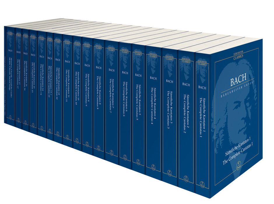 J. S. Bach - SAEMTLICHE KANTATEN BAND 1 - 19 URTEXT, STUDIENPARTITUR