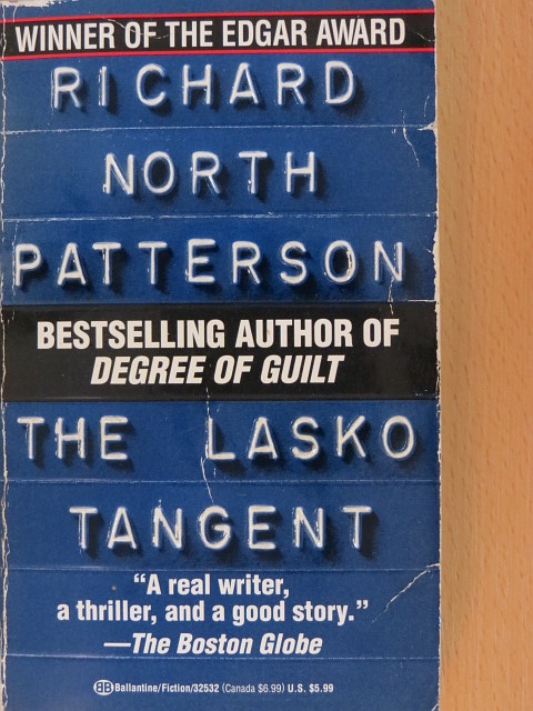 Richard North Patterson - The Lasko Tangent [antikvár]