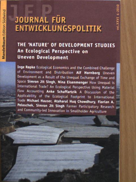 Alf Hornborg - Journal für Entwicklungspolitik 2010/4 [antikvár]