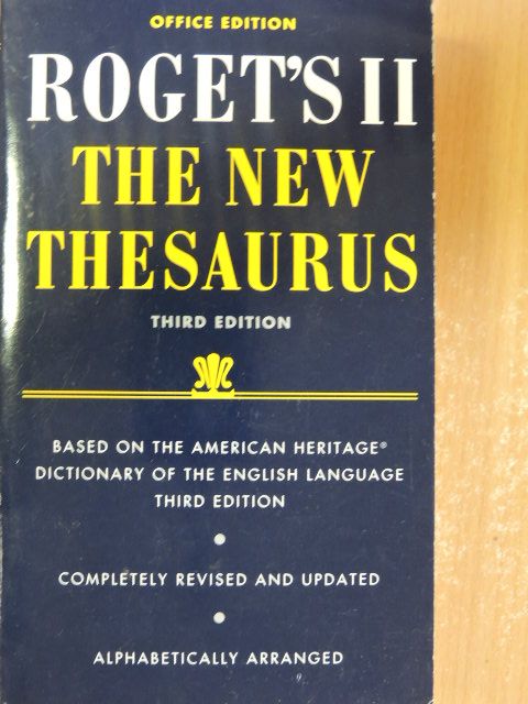 Roget's II: The New Thesaurus [antikvár]
