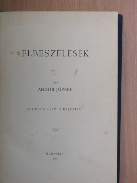 Andor József - Elbeszélések [antikvár]