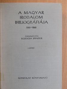 A magyar irodalom bibliográfiája 1961-1965. I. (töredék) [antikvár]