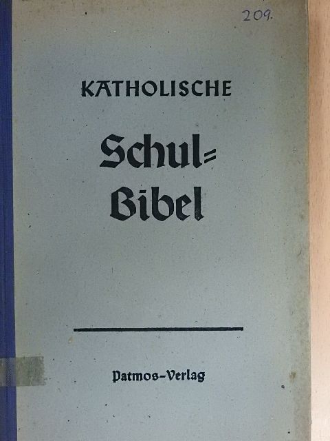 Katholische Schulbibel [antikvár]