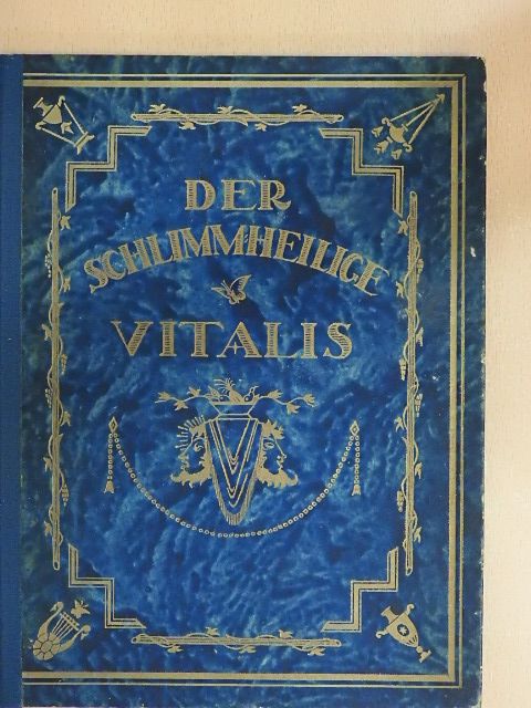 Gottfried Keller - Der schlimm-heilige Vitalis (gótbetűs) [antikvár]