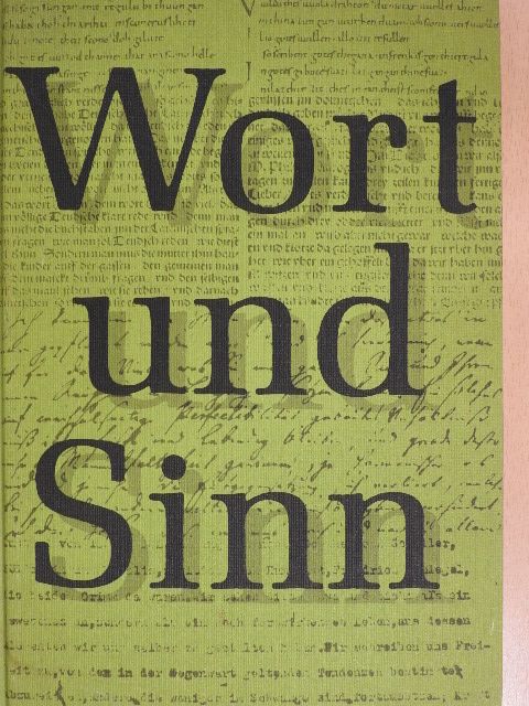Wort und Sinn 4. [antikvár]