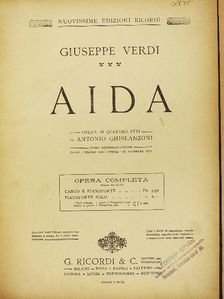 Antonio Ghislanzoni - Aida [antikvár]