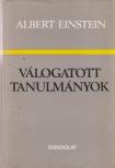 Einstein, Albert - Válogatott tanulmányok [antikvár]