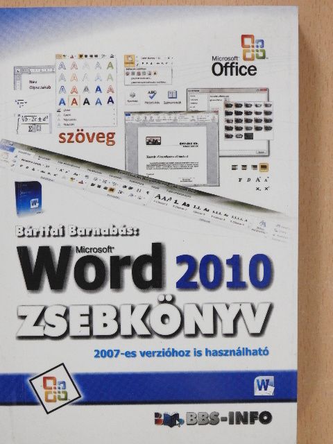 Bártfai Barnabás - Microsoft Word 2010 zsebkönyv [antikvár]