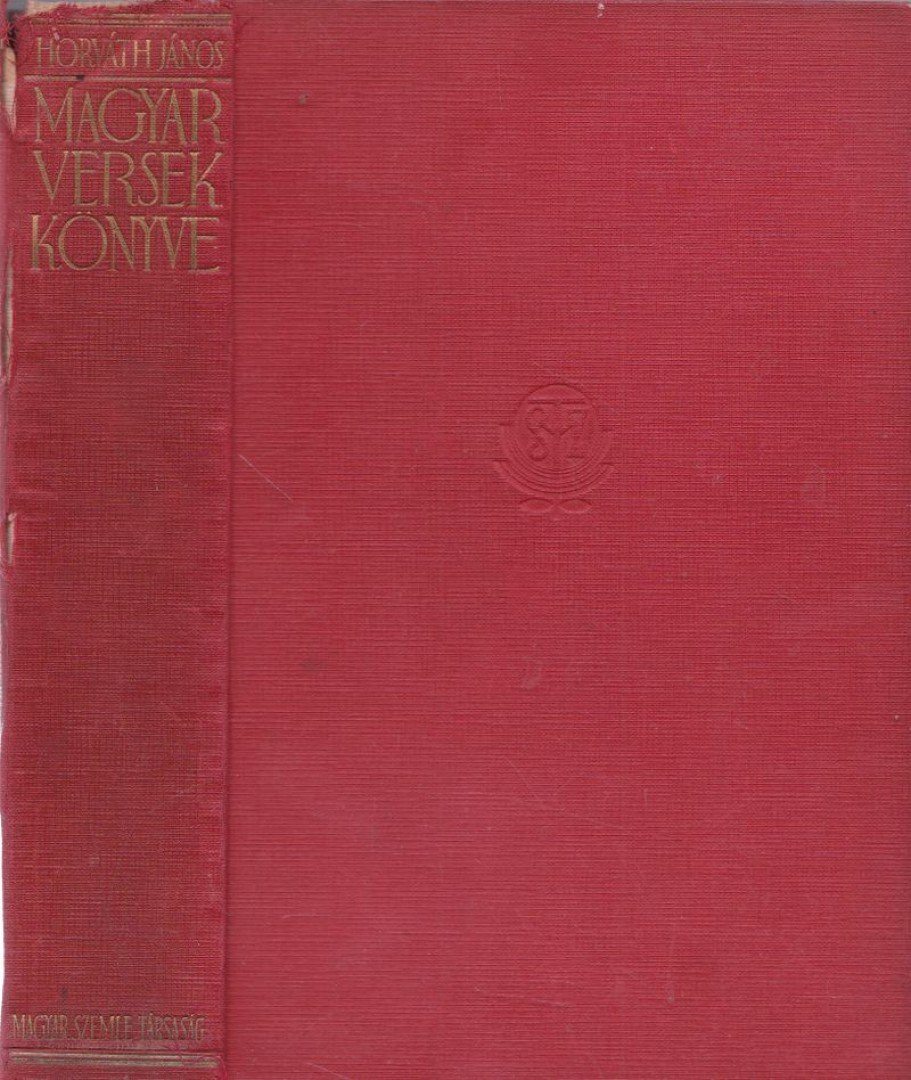 Horváth János - Magyar versek könyve [antikvár]