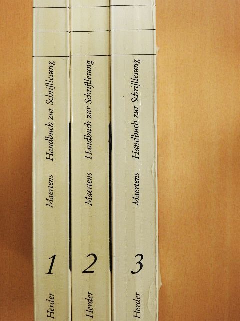 Thierry Maertens - Handbuch zur Schriftlesung 1-3. [antikvár]