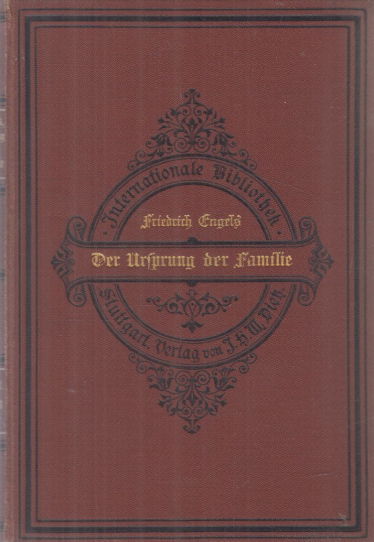 FRIEDRICH ENGELS - Der Ursprung der Familie, des Privateigenthums und des Staats [antikvár]