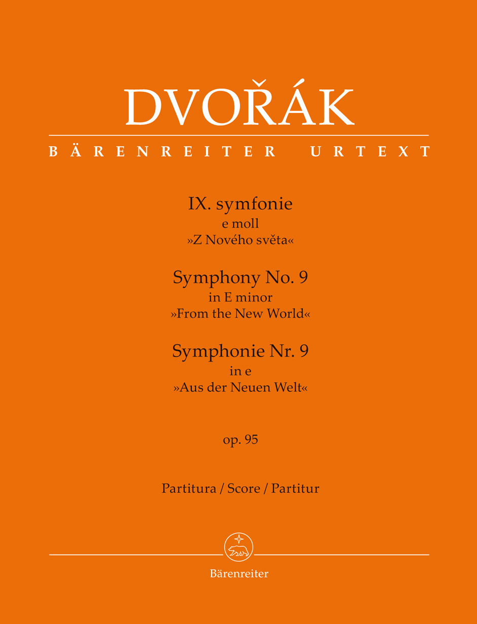 DVORAK - SYMPHONY NO.9 IN e MINOR "FORM THE NEW WORLD" OP.95 PARTITURA