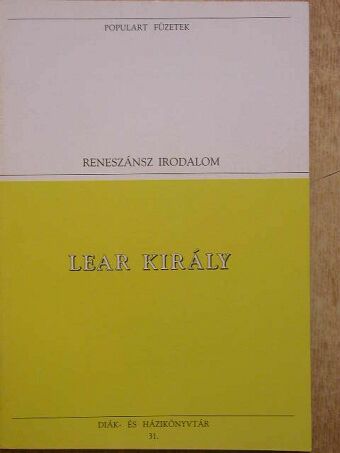 William Shakespeare - Lear király [antikvár]