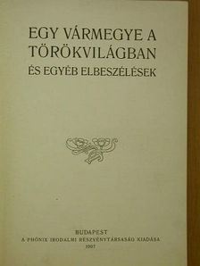 Egy vármegye a törökvilágban [antikvár]
