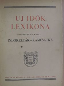 Uj Idők Lexikona 14. (töredék) [antikvár]