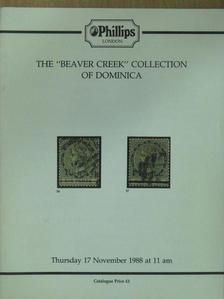 The "Beaver Creek" Collection of Dominica [antikvár]