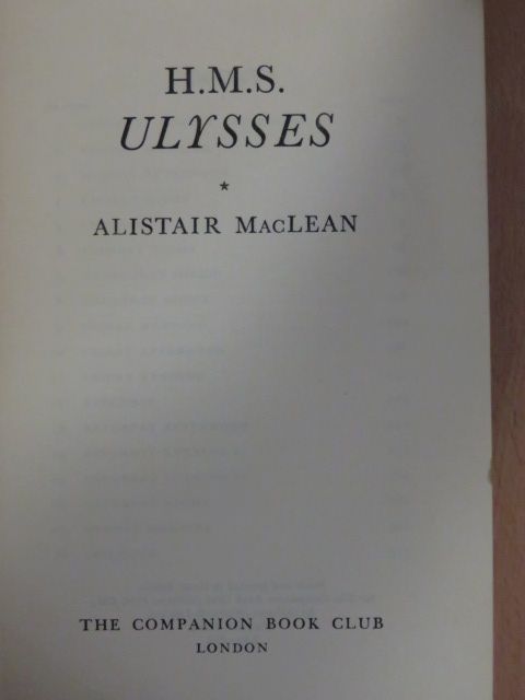 Alistair MacLean - H. M. S. Ulysses [antikvár]