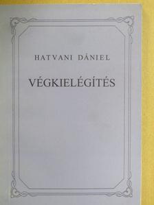 Hatvani Dániel - Végkielégítés [antikvár]