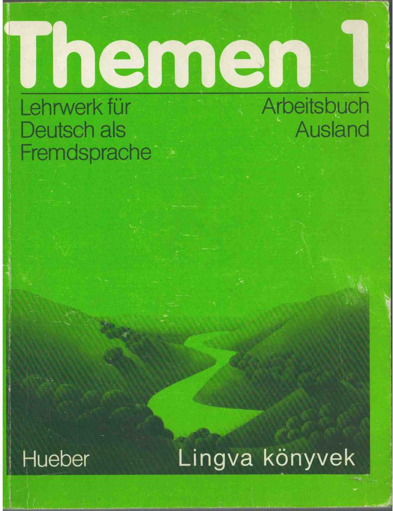 DR. BOGDÁNY FERENC - Themen 1 - Arbeitsbuch Ausland [antikvár]