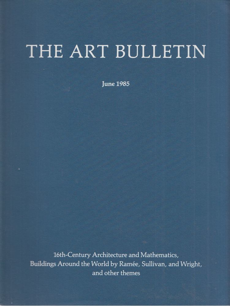 Creighton E. Gilbert - The Art Bulletin 1985/June [antikvár]