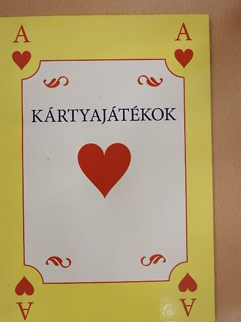 Kártyajátékok [antikvár]