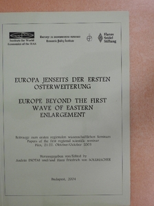 Krassimir Nikolov - Europa Jenseits der Ersten Osterweiterung/Europe Beyond the First Wave of Eastern Enlargement [antikvár]
