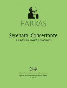 Farkas Ferenc - SERENATA CONCERTANTE - RIDUZIONE PER PLAUTO E PIANOFORTE