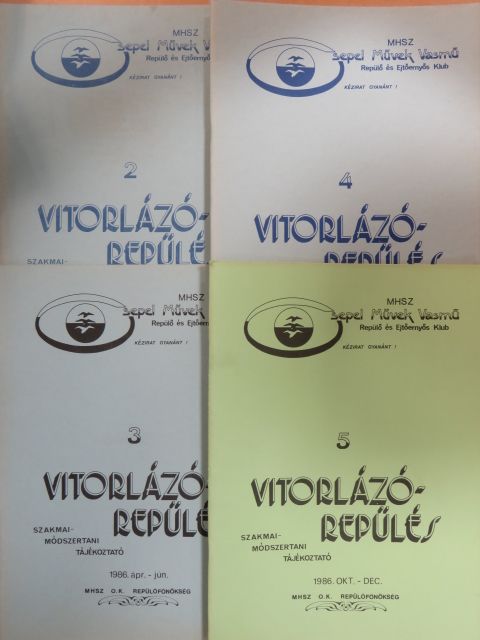 Csordás Tamás - Vitorlázórepülés 1986. január-december [antikvár]