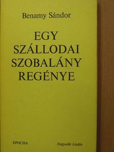 Benamy Sándor - Egy szállodai szobalány regénye [antikvár]