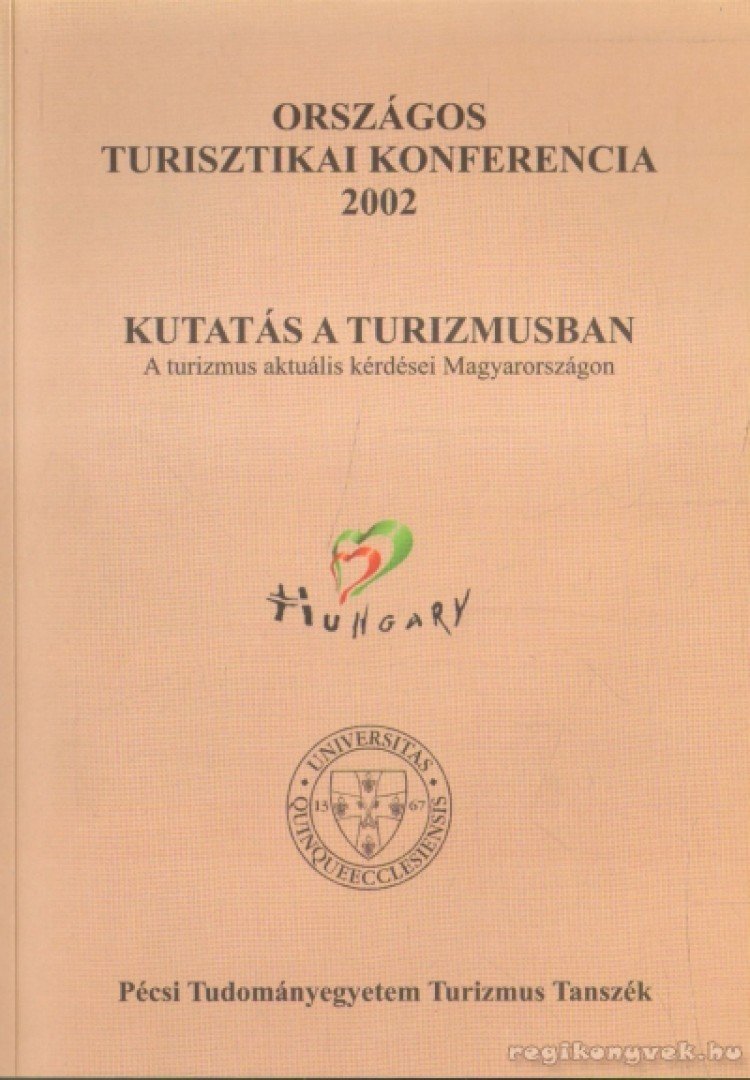 Aubert Antal (szerk.) - Kutatás a turizmusban [antikvár]