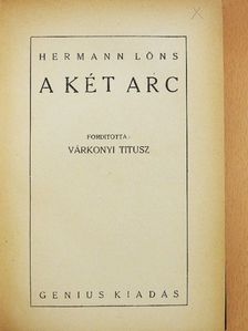Hermann Löns - A két arc [antikvár]