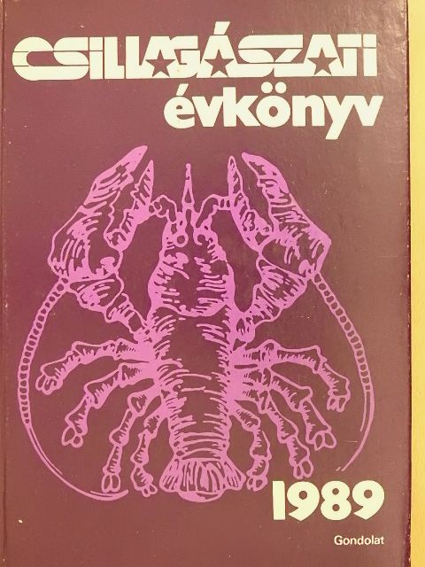 Barcza Szabolcs - Csillagászati Évkönyv 1989 [antikvár]