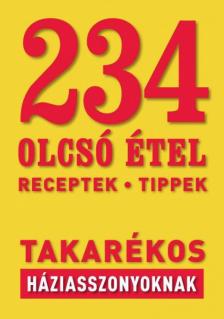 Osvárt Judit - 234 olcsó étel takarékos háziasszonyoknak [antikvár]