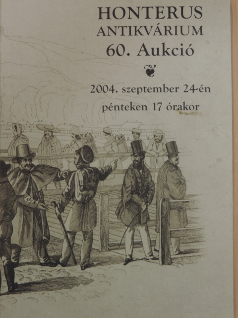 Honterus Antikvárium 60. Aukció [antikvár]